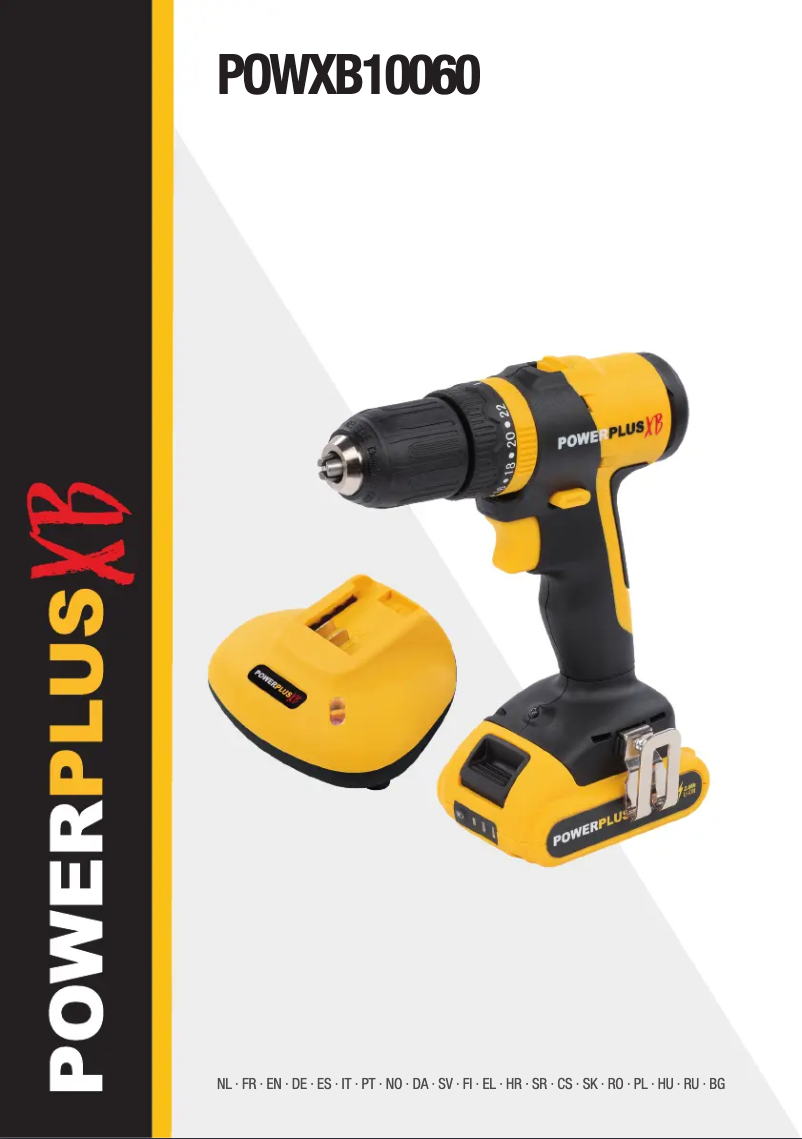 Page n°1 - Manuel utilisateur PowerPlus POWXB10060