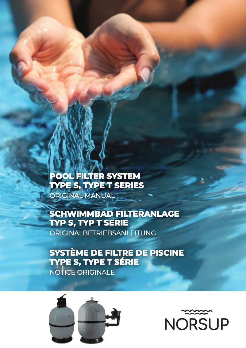 Page n°1 - Manuel utilisateur Norsup Type S