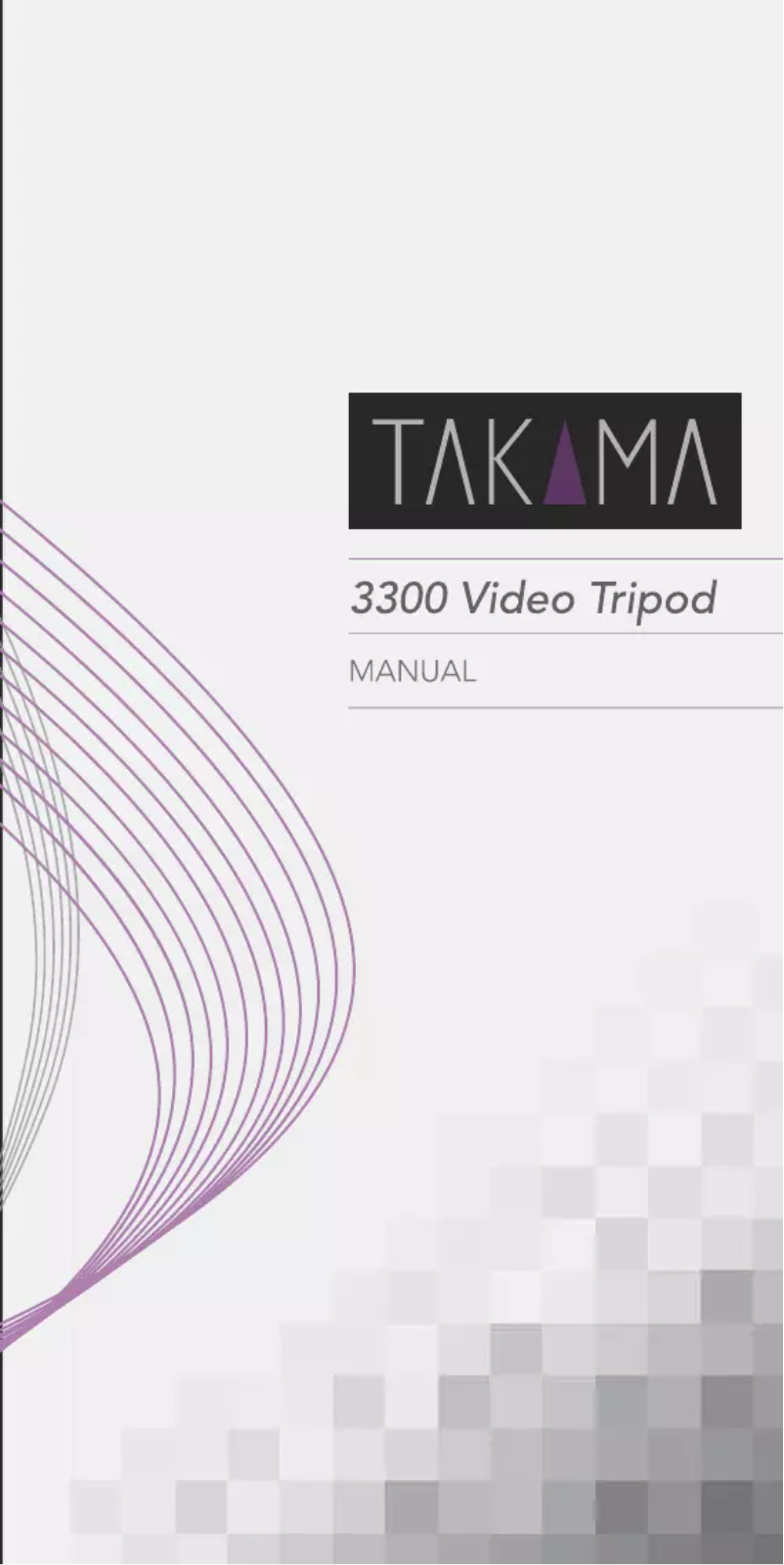 Page n°1 - Manuel utilisateur Takama TAKV3300