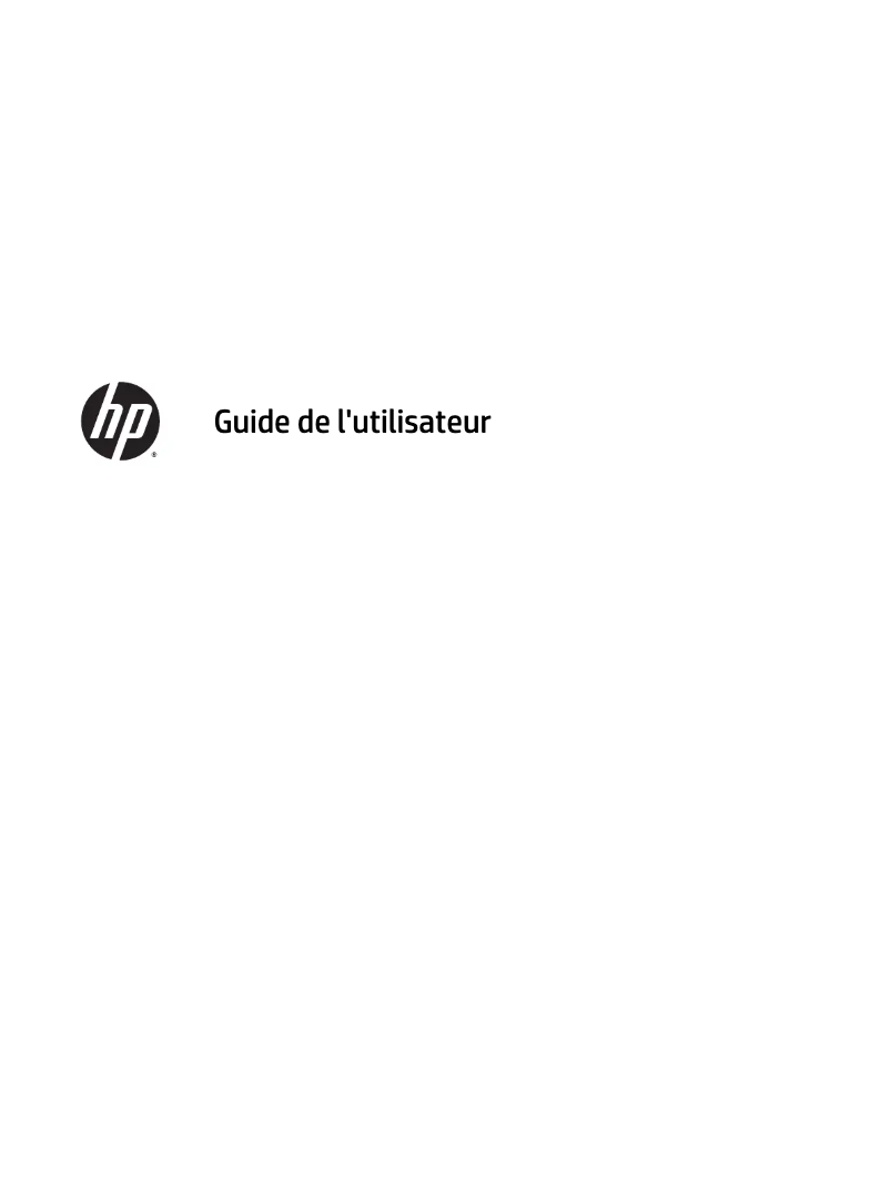 Page n°1 - Manuel utilisateur HP Pavilion 32