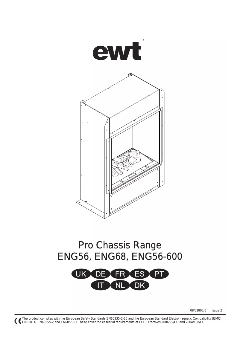 Page n°1 - Manuel utilisateur EWT Engine 56-600 B