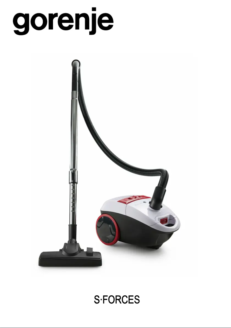 Page 1 de la notice Manuel utilisateur Gorenje S-Force S