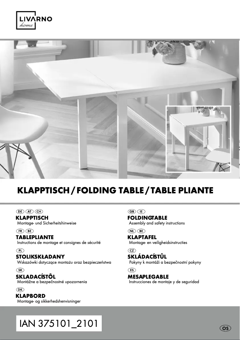 First page image of the manual for IAN 362263