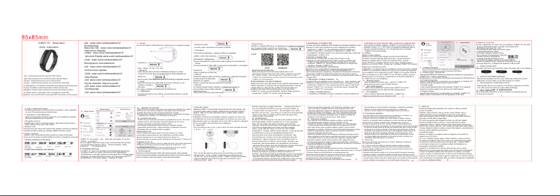 Page 1 de la notice Manuel utilisateur Cubot V3