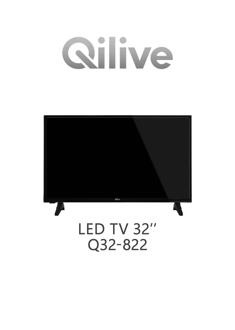Page 1 de la notice Manuel utilisateur Qilive Q32-822