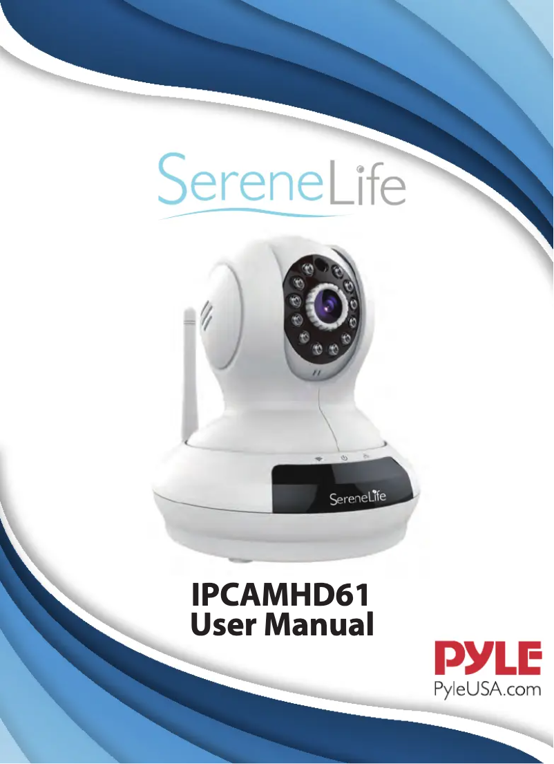 Page 1 de la notice Manuel utilisateur SereneLife IPCAMHD61
