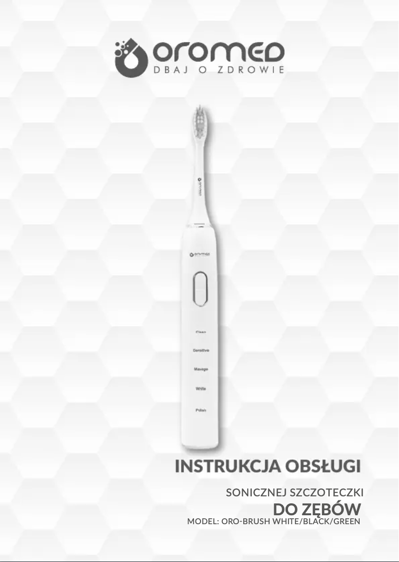 Página 1 del manual Manual de usuario Oromed Brush