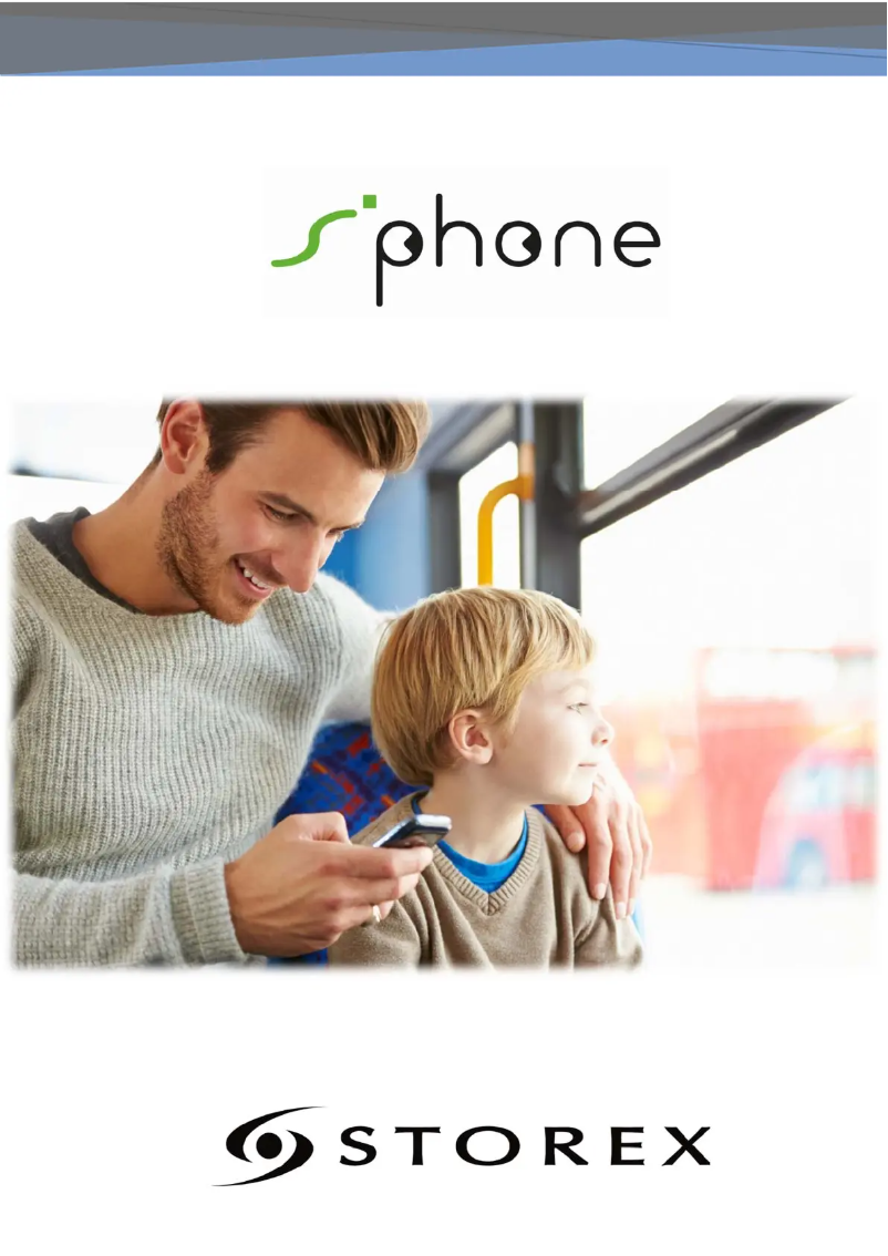 Page 1 de la notice Manuel utilisateur Storex SPhone DC40G