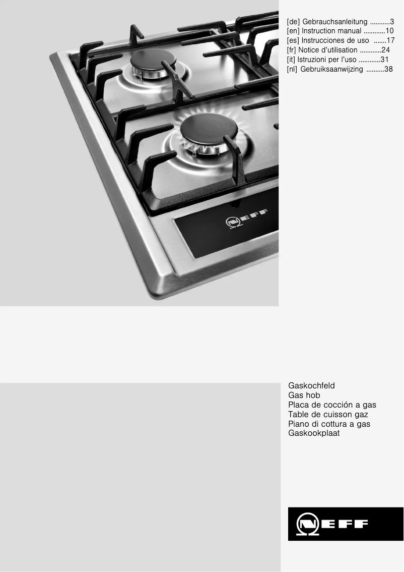 Page n°1 - Manuel utilisateur Neff T66M66N0