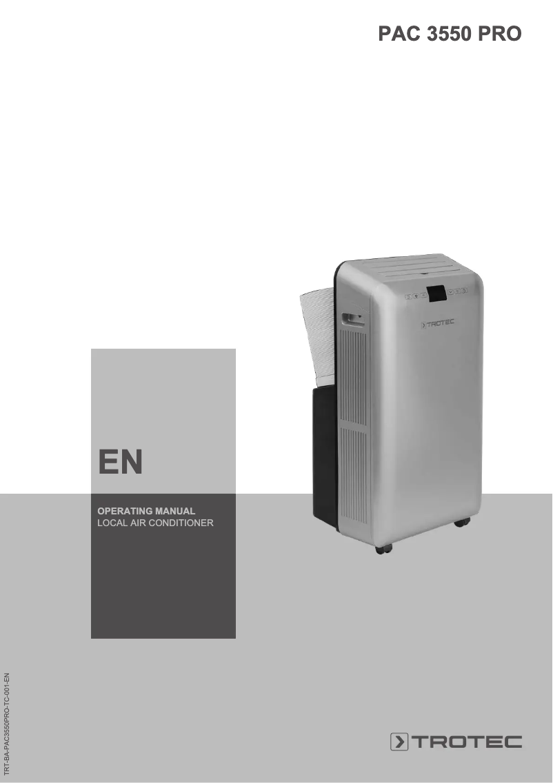 Imagen de la primera página del manual del dispositivo PAC 3550 PRO
