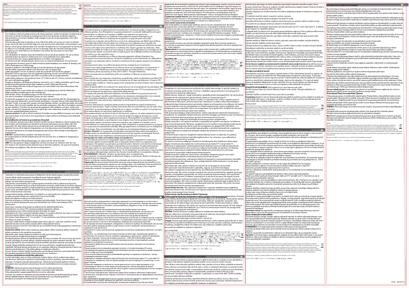 Page 1 de la notice Instructions de sécurité Hoover HF322RPT 011