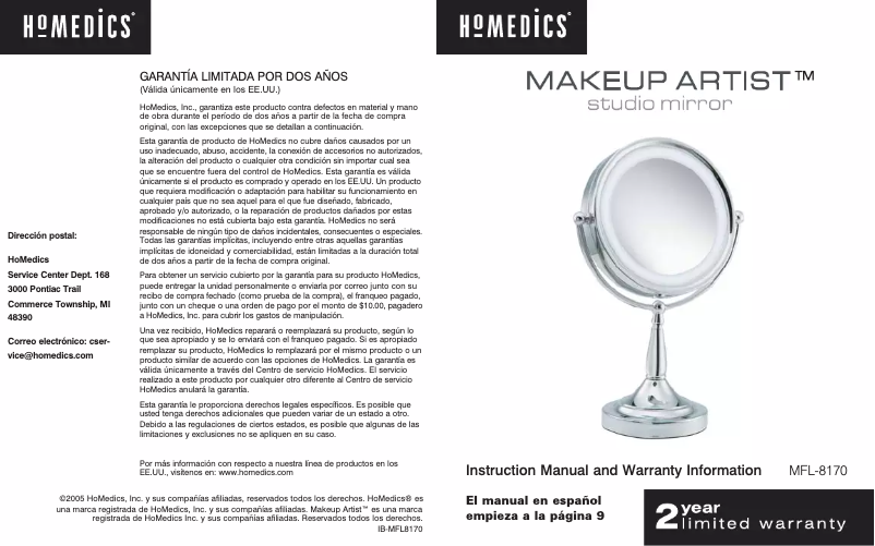 Image de la première page du manuel de l'appareil MFL-8170