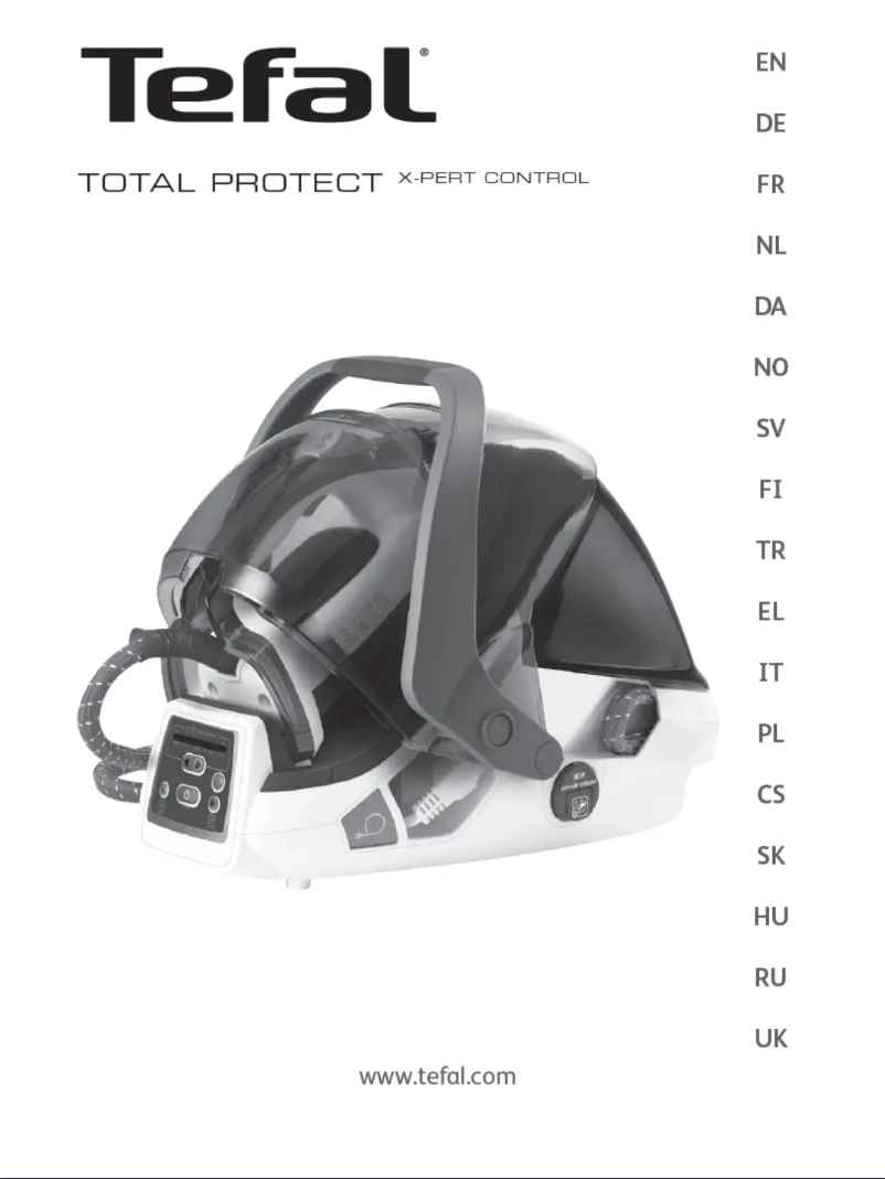 Page 1 de la notice Manuel utilisateur Tefal Total Protect GV8980