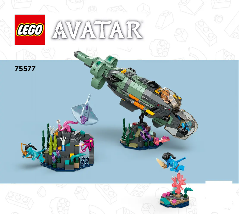 Page n°1 - Manuel utilisateur Lego Avatar 75577