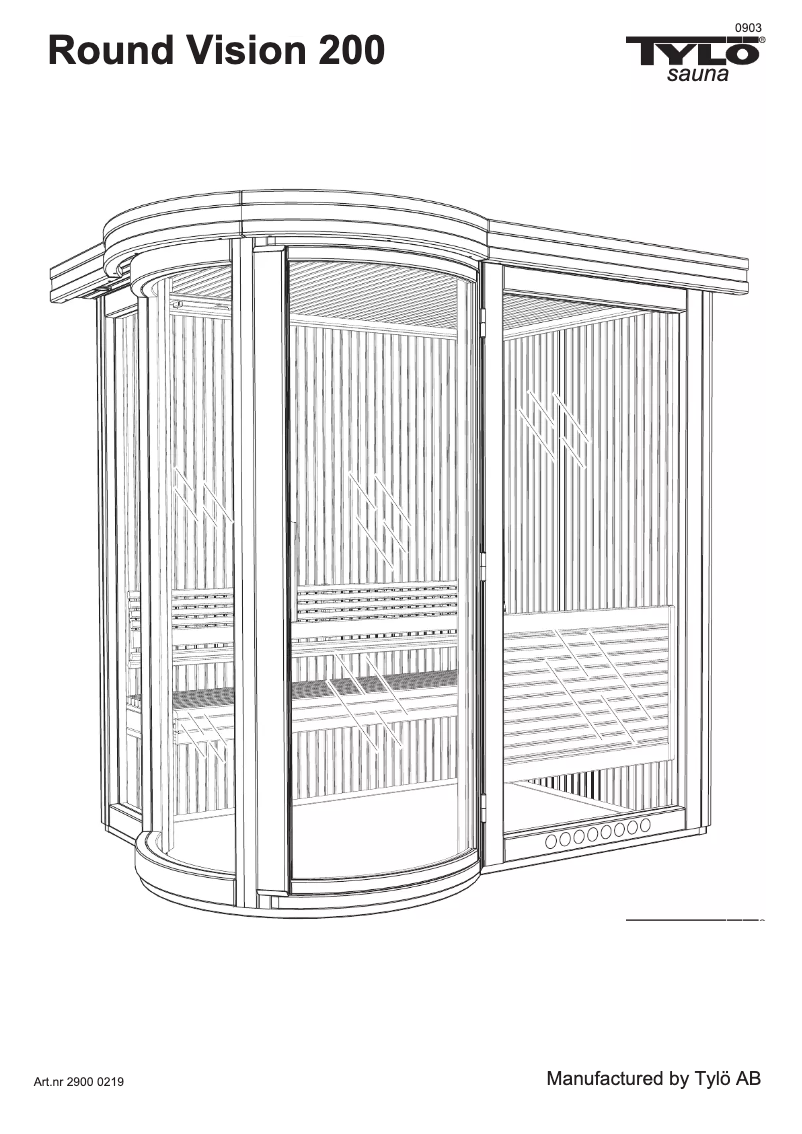 Image de la première page du manuel de l'appareil Round Vision 200