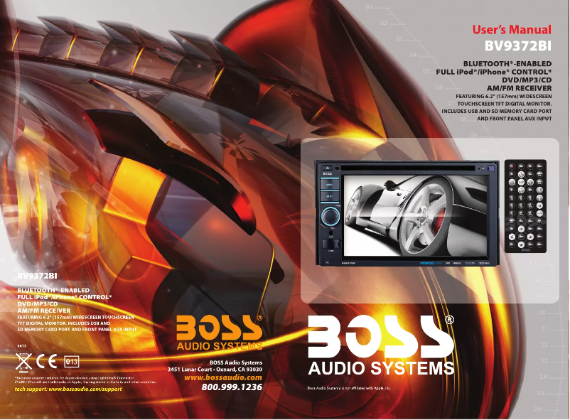 Image de la première page du manuel de l'appareil BV9372BI