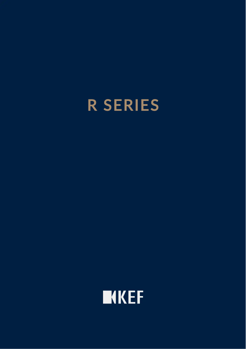 Página 1 del manual Folleto KEF R6