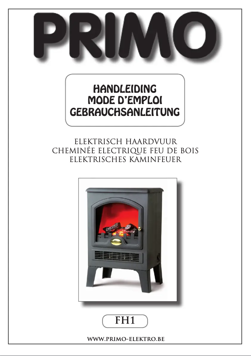 Image de la première page du manuel de l'appareil FH1