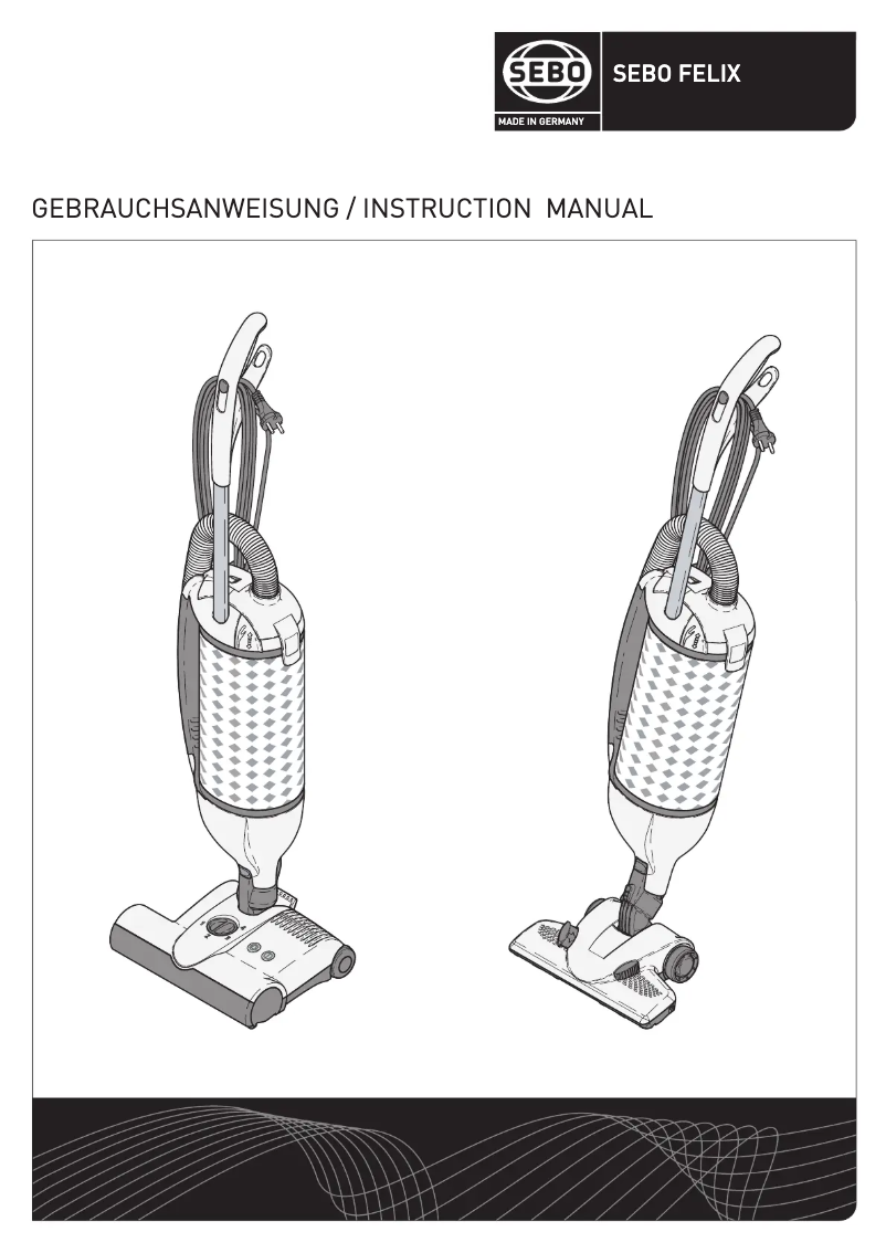 Página 1 del manual Manual de usuario Sebo Felix 4