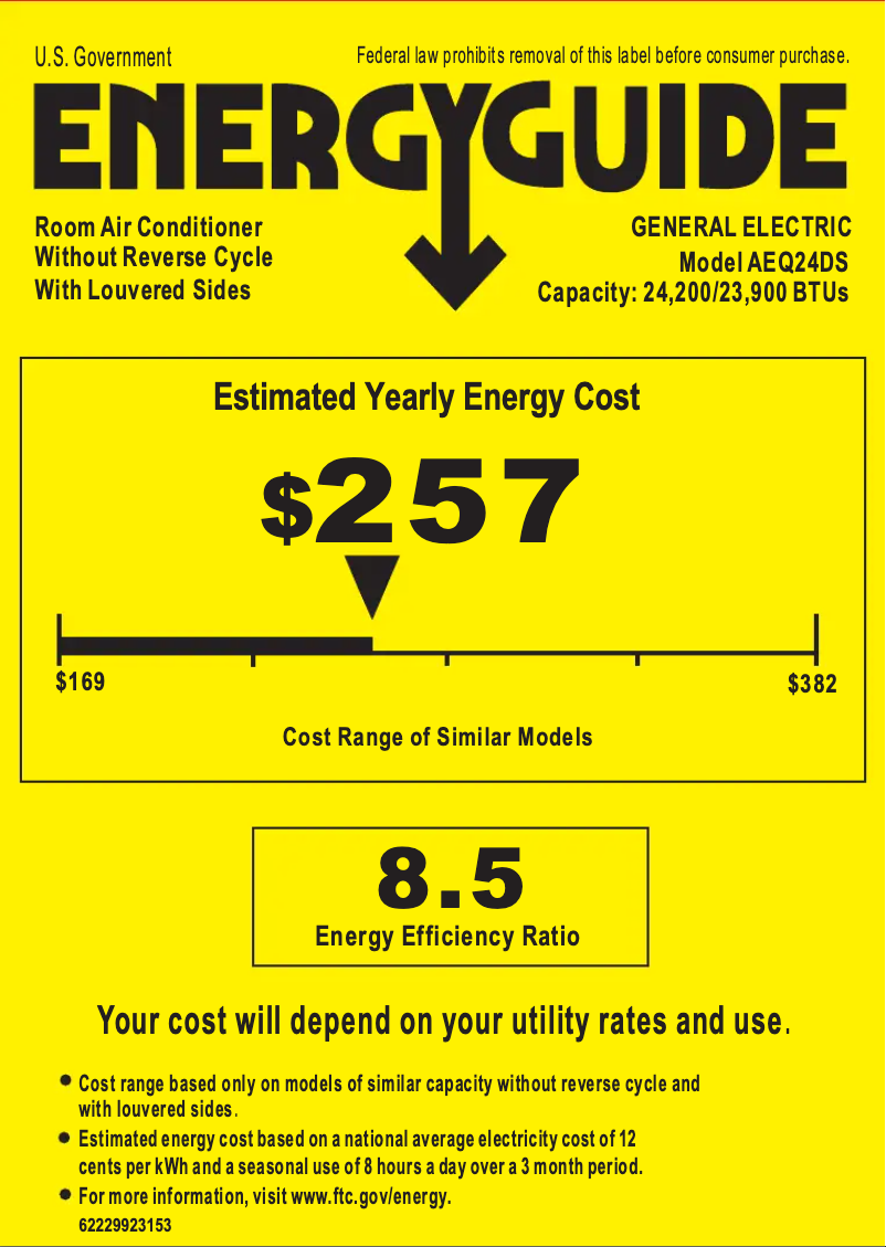 Image de la première page du manuel de l'appareil AEQ24DS