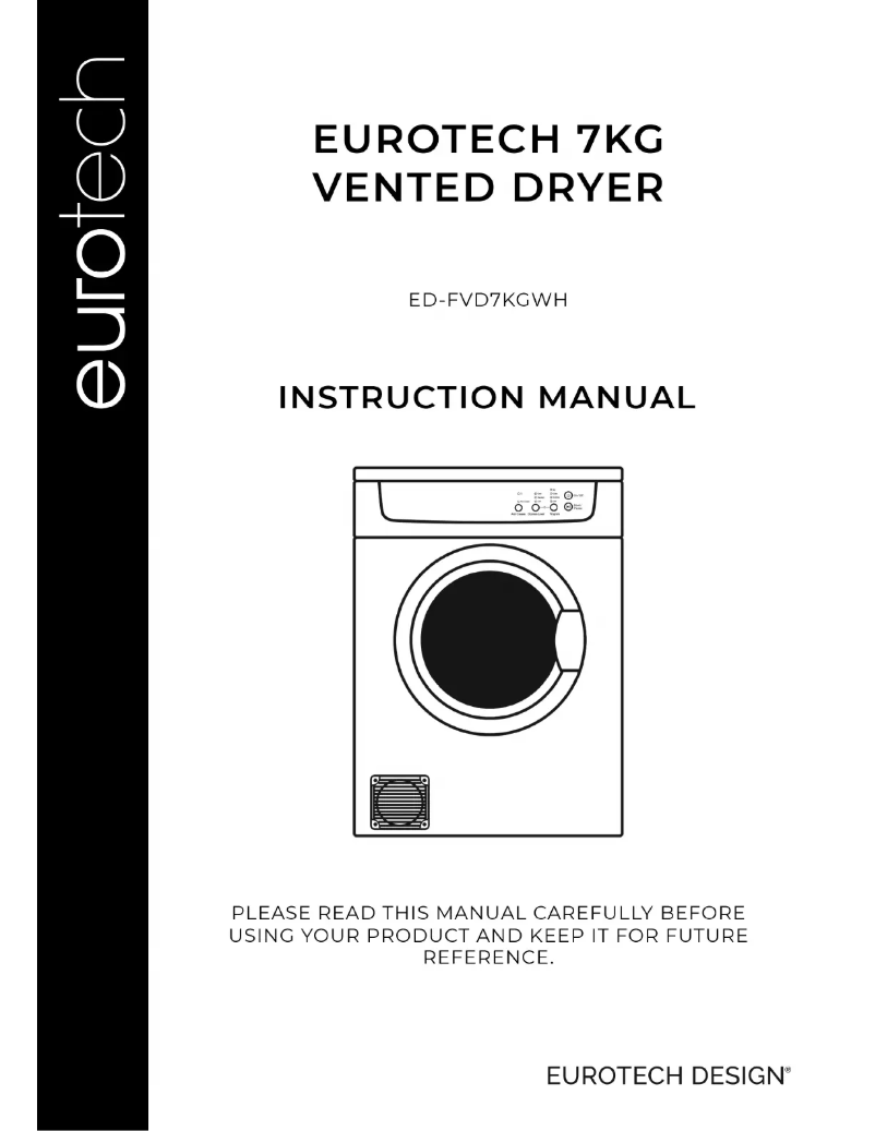 Image de la première page du manuel de l'appareil ED-FVD7KGWH