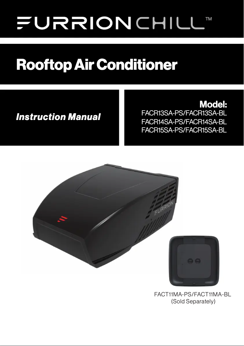 Image de la première page du manuel de l'appareil FACT11MA-PS