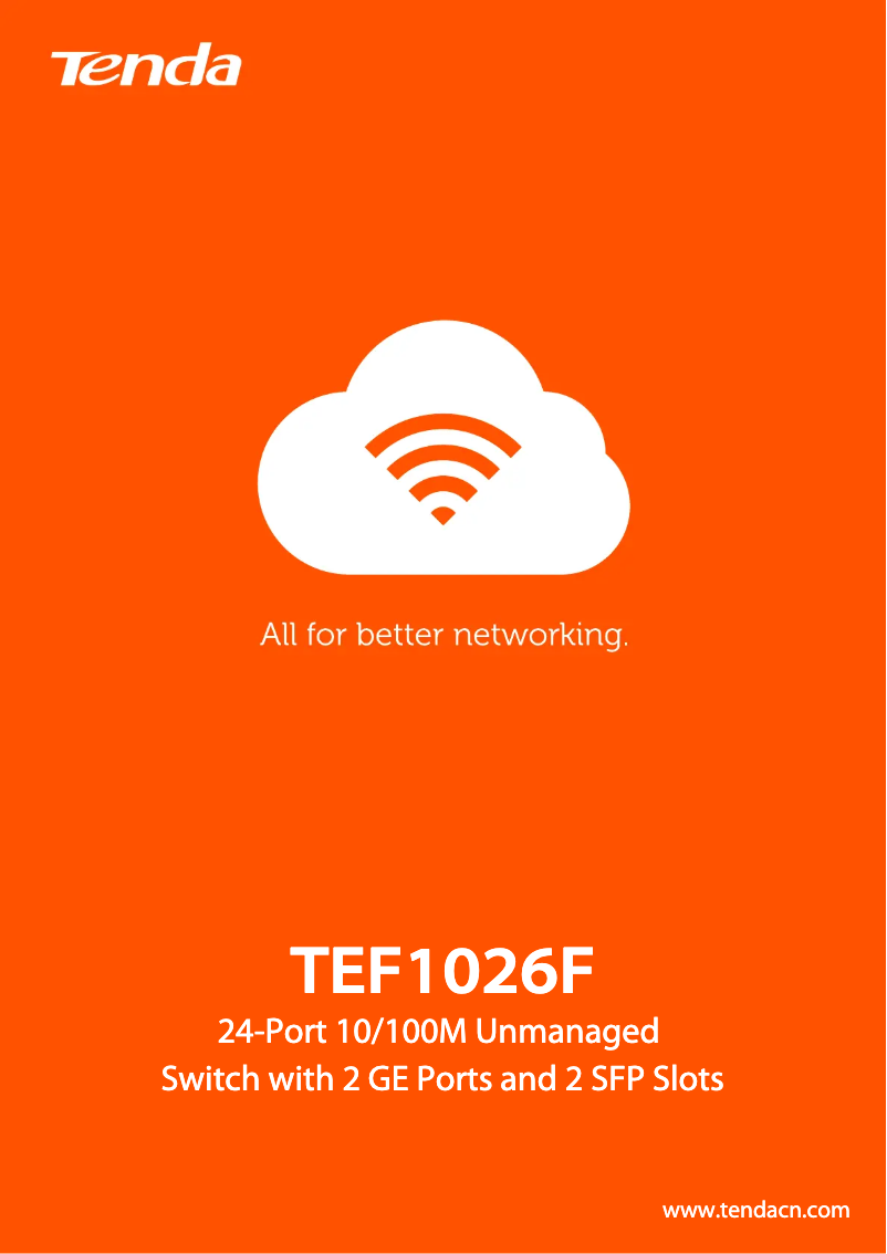 Image de la première page du manuel de l'appareil TEF1026F