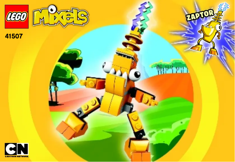 Page 1 de la notice Manuel utilisateur Lego Mixels 41507