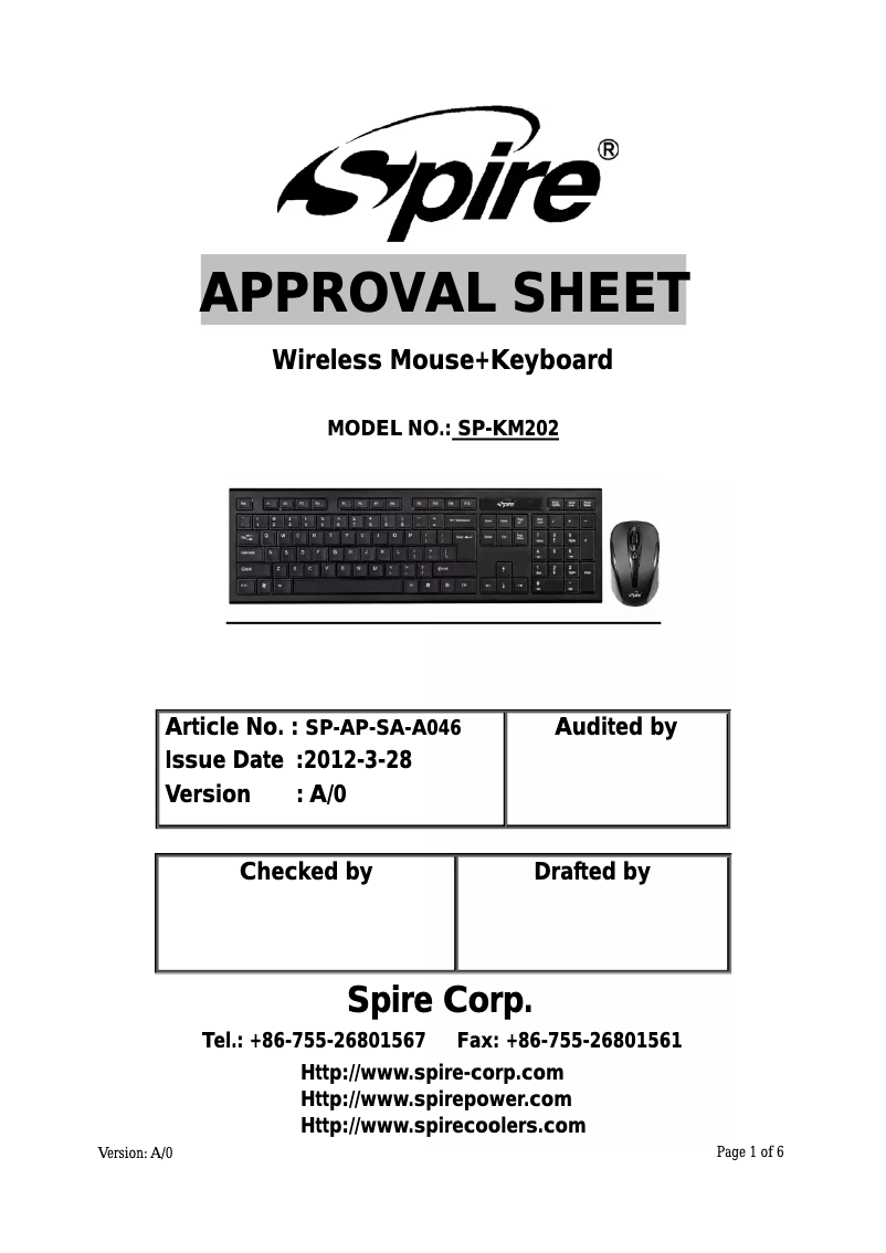 Page 1 de la notice Manuel utilisateur Spire WDS 202