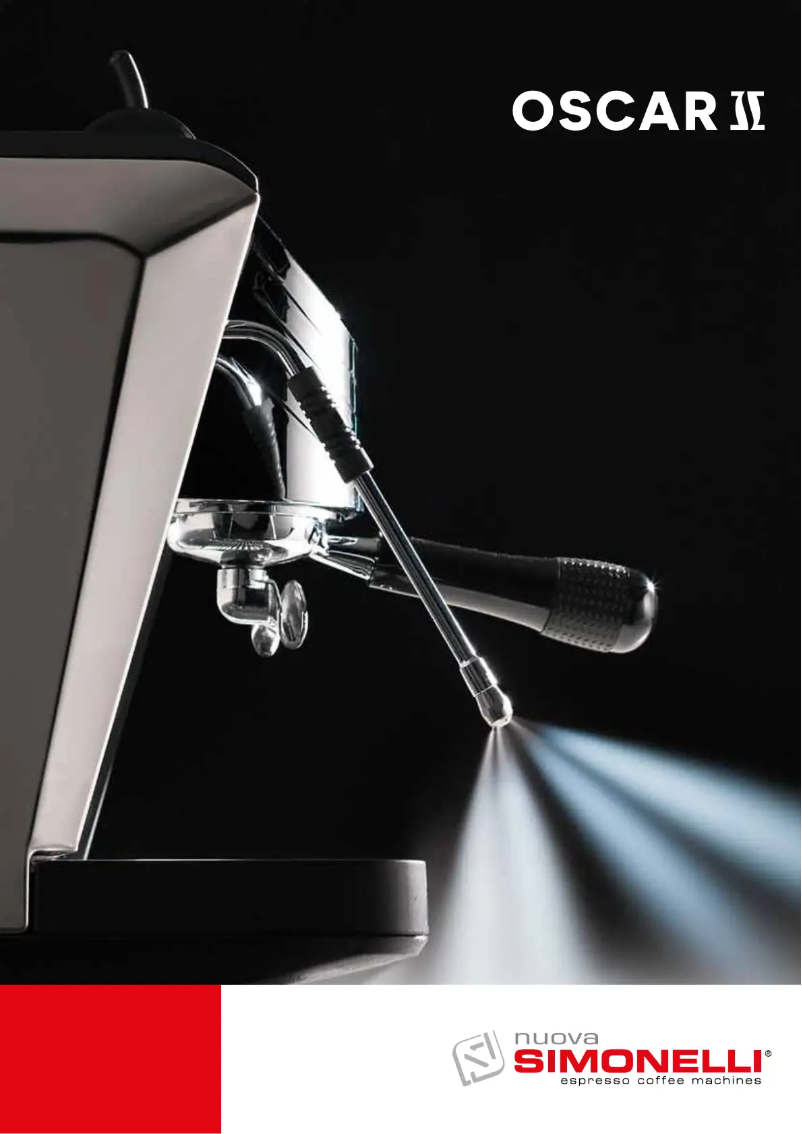 Page 1 de la notice Brochure Nuova Simonelli Oscar II