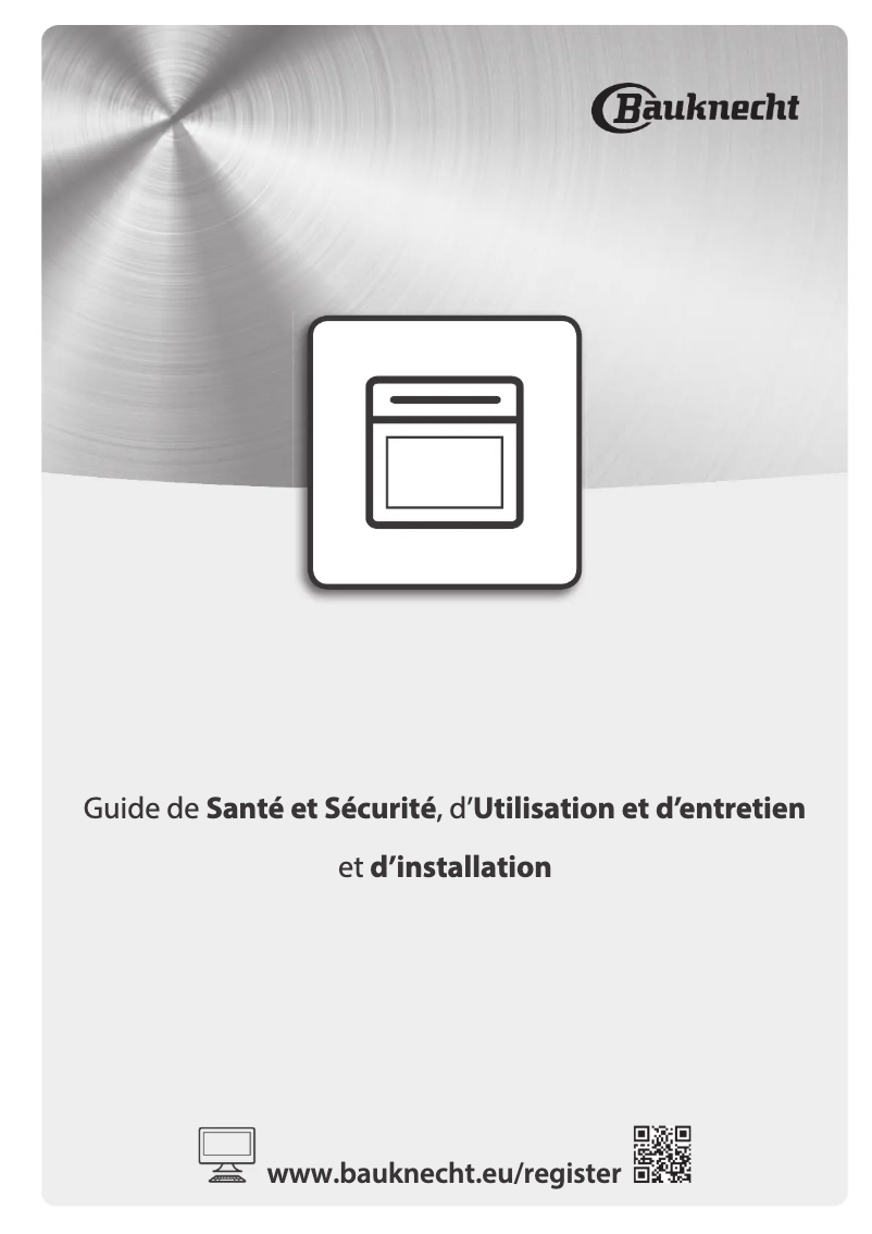 Page 1 de la notice Manuel d'utilisation et d'entretien Bauknecht BIK11 FPH8TS2 PT