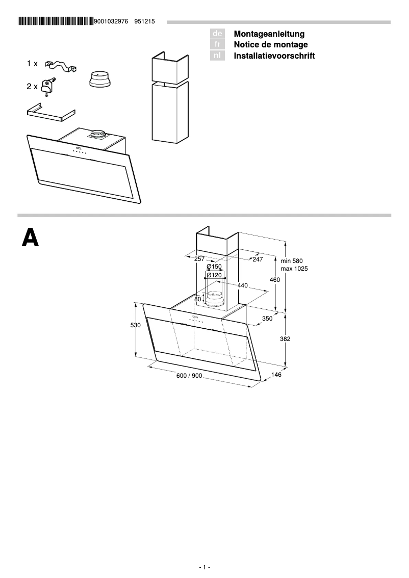 Page 1 de la notice Manuel utilisateur Neff D39DT68N0
