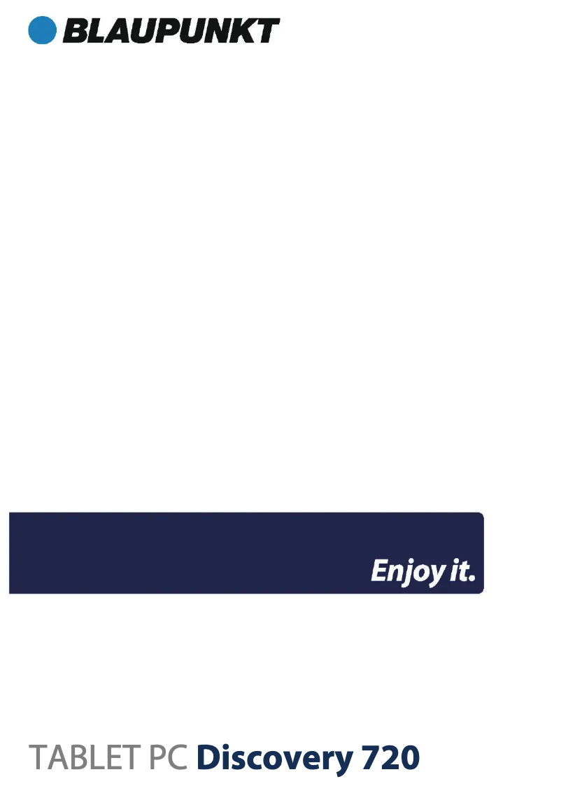 Image de la première page du manuel de l'appareil Discovery 720