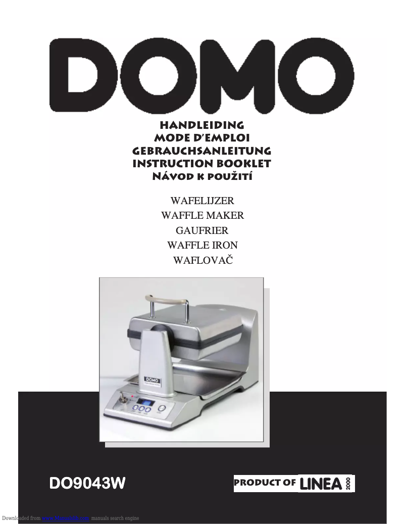 Page 1 of the manual User Manual Domo DO9043W Pro