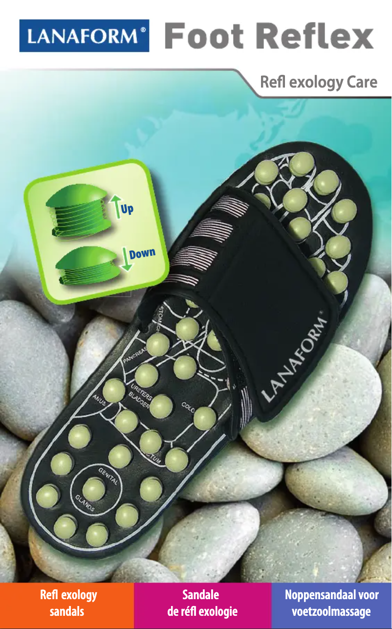 Image de la première page du manuel de l'appareil Foot Reflex