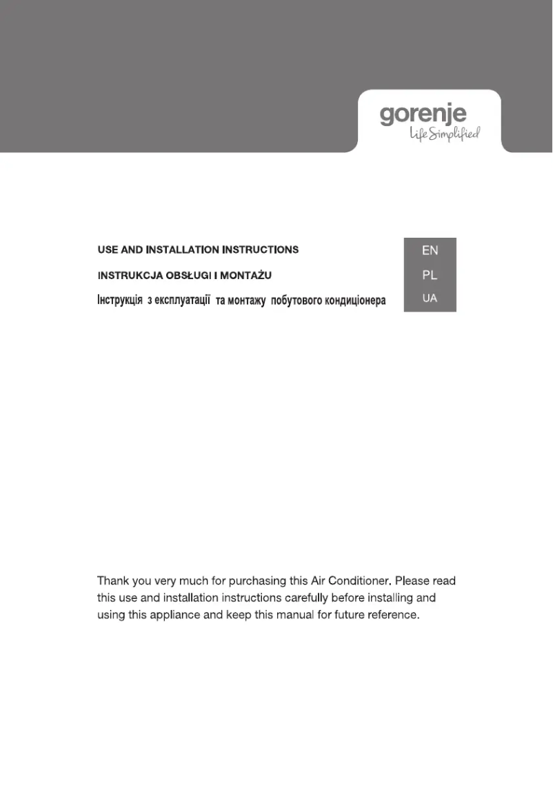 Image de la première page du manuel de l'appareil REA35IN KC