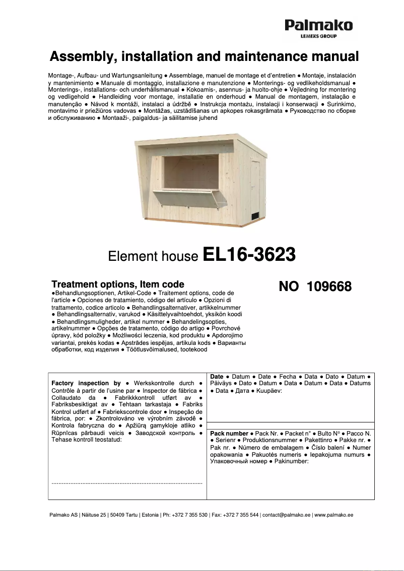 Image de la première page du manuel de l'appareil Kira