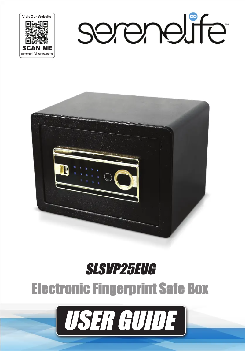 Image de la première page du manuel de l'appareil SLSVP25EUG