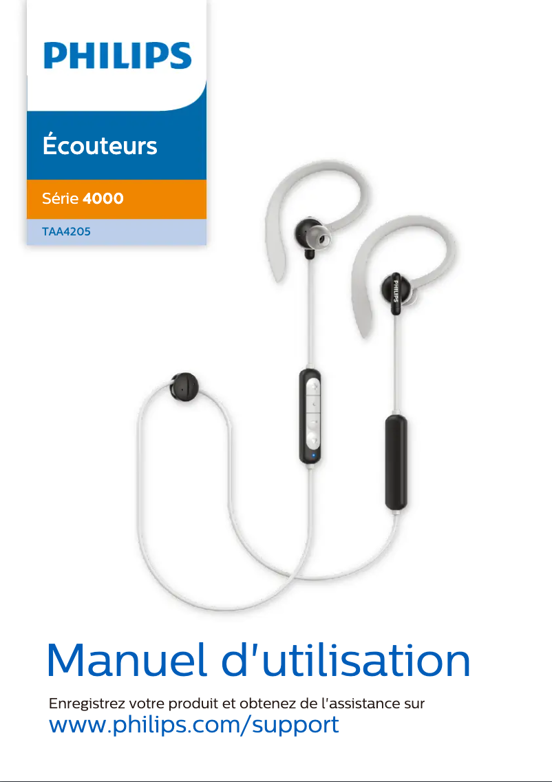 Page n°1 - Manuel utilisateur Philips TAA4205