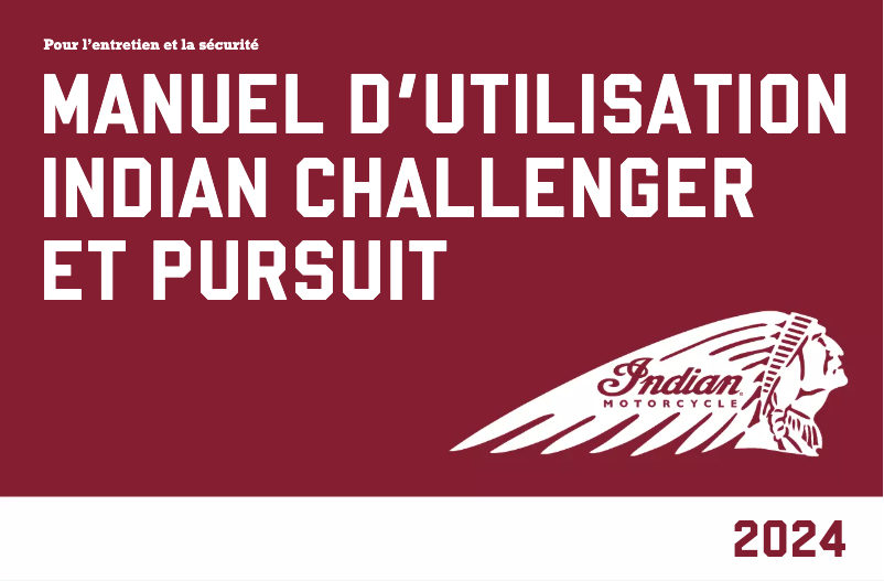 Page 1 de la notice Manuel utilisateur Indian Pursuit Limited (2024)