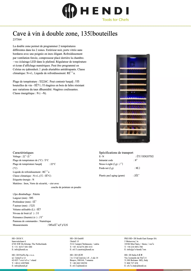 Page n°1 - Fiche technique Arktic 237564