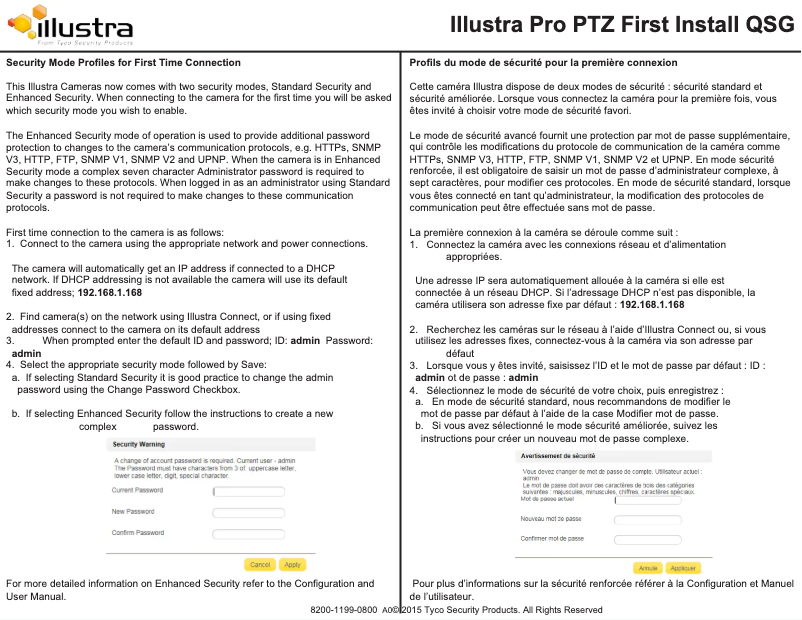 Page n°1 - Manuel utilisateur Exacq IPP02P6OCWTT