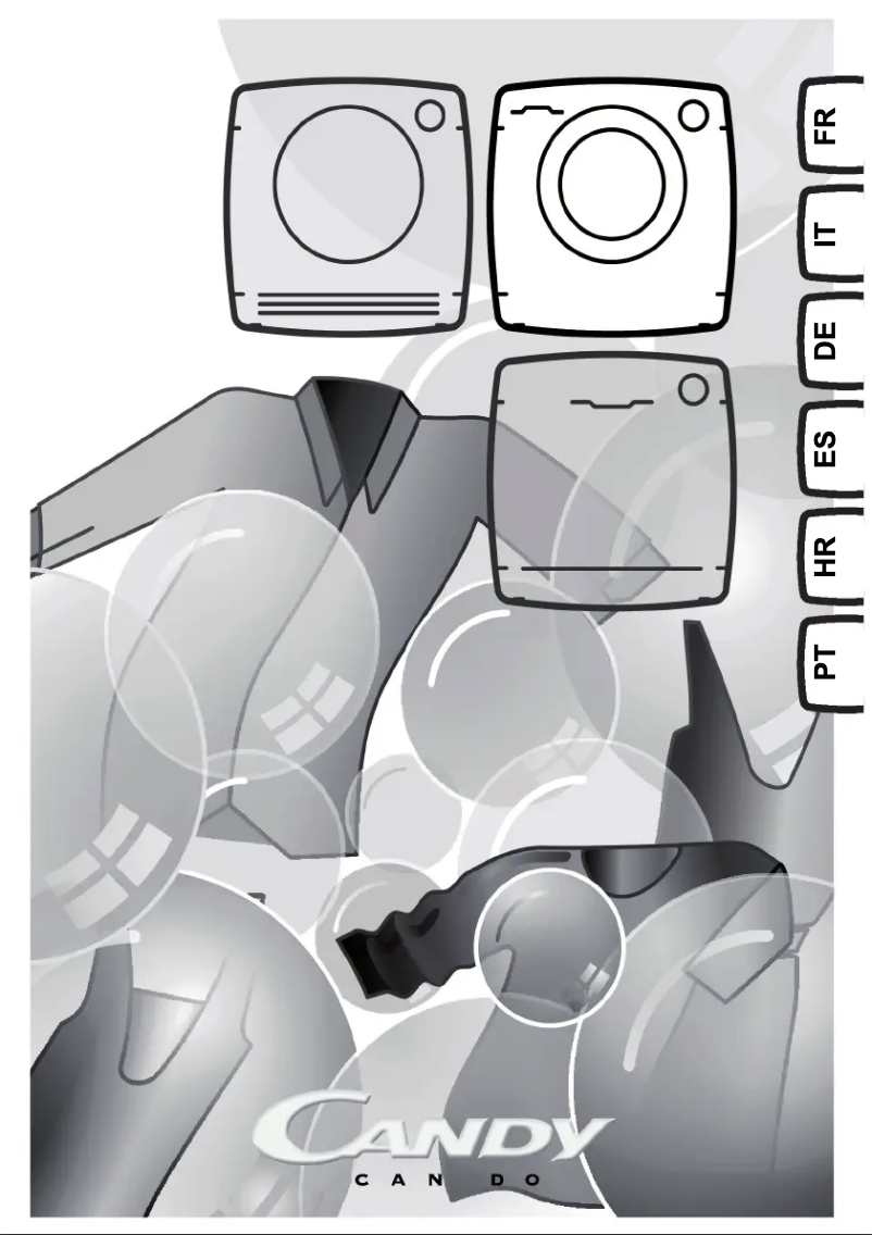 Page 1 de la notice Manuel utilisateur Candy CLT 272L-S