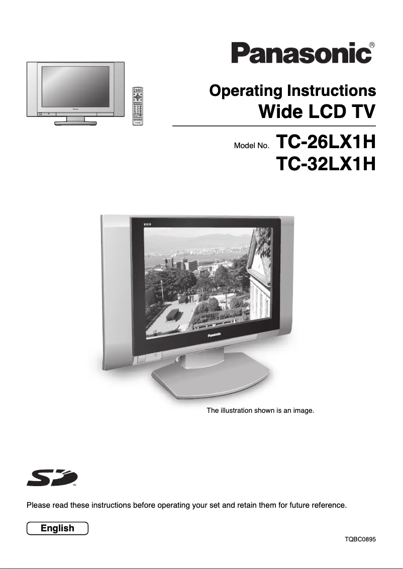 Imagen de la primera página del manual del dispositivo TC-26LX1H