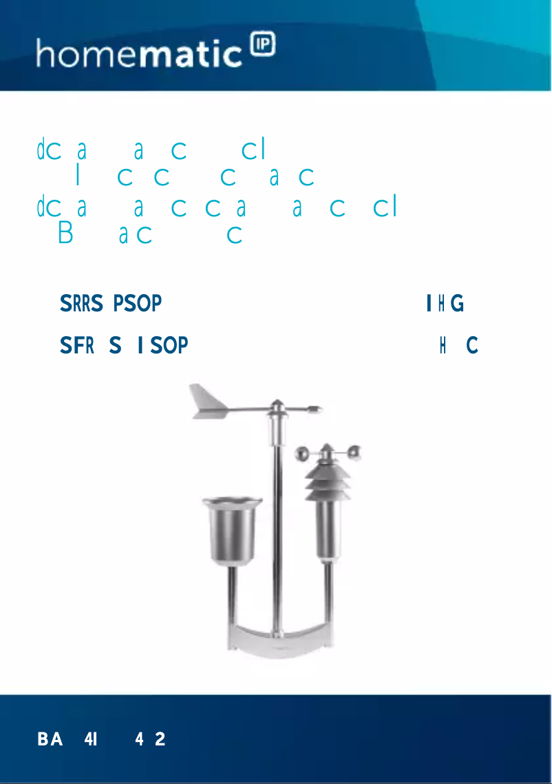 Page 1 de la notice Manuel utilisateur eQ-3 151821A0