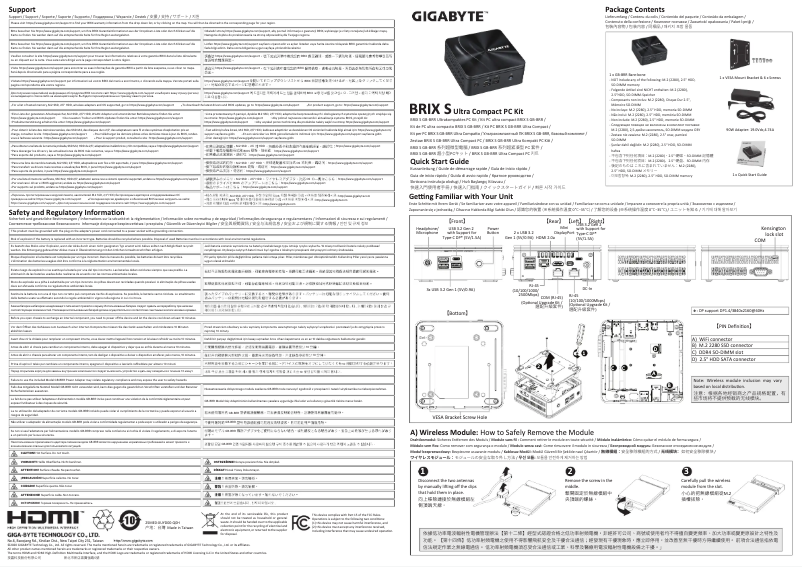 Page 1 of the manual User Manual Gigabyte GB-BRR7H-4700