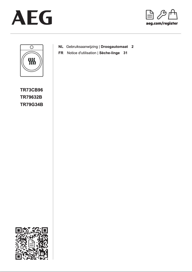 Image de la première page du manuel de l'appareil TR73CB96