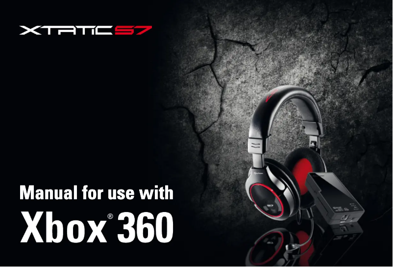 Page 1 de la notice Manuel utilisateur Sharkoon X-Tatic S7