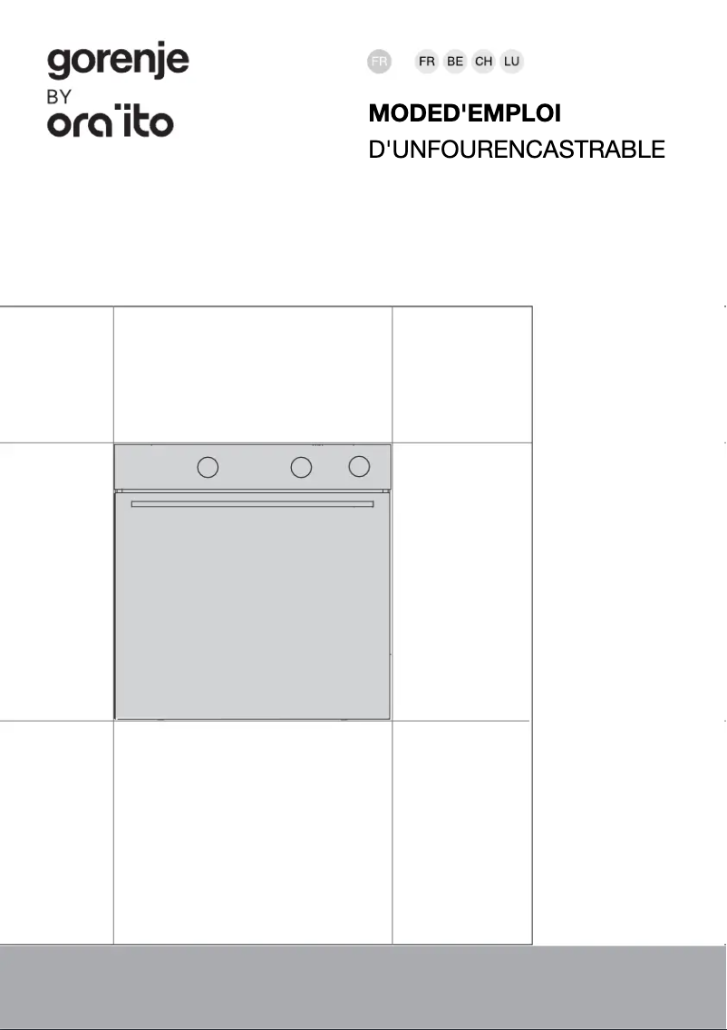 Image de la première page du manuel de l'appareil BSA6737ORAB