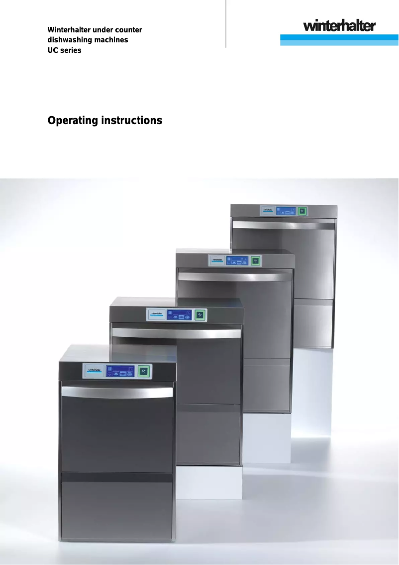 Image de la première page du manuel de l'appareil UC